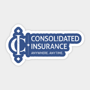 Consolidated Insurance (aged look) Sticker